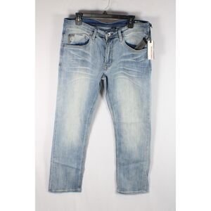 Buffalo David Bitton Evan-X Power Stretch Slim Straight Jeans Men's W34 NWT
